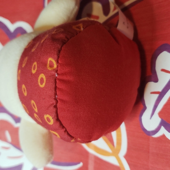 Alien ET Polar Bear Rattle Bell Charm Toy Little Kawaii Space Creature Upcycled - Picture 6 of 10